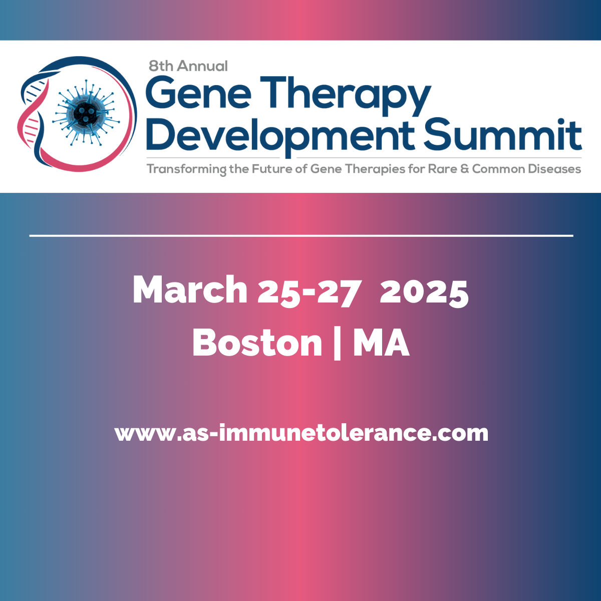 Gene Therapy for Rare Disorders Summit 2025 Event Series